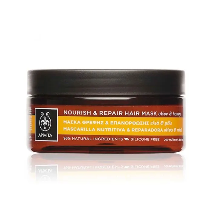Apivita Masque Capillaire Nourrissant Et Reparateur 200ml