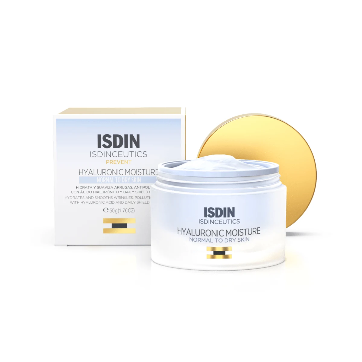 Isdinceutics Hyaluronic Moisture Peaux Normales à Sèches 50g