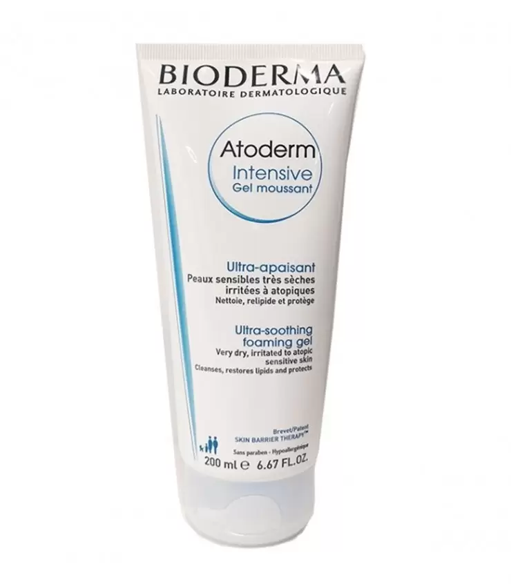 bioderma atoderm intensive gel moussant 200ml
