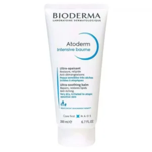 bioderma atoderm intensive baume ultra apaisant 200 ml hydratation corps