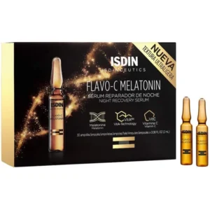 Isdin Flavo C Melatonin serum reparateur nuit 30ampoules 2mL