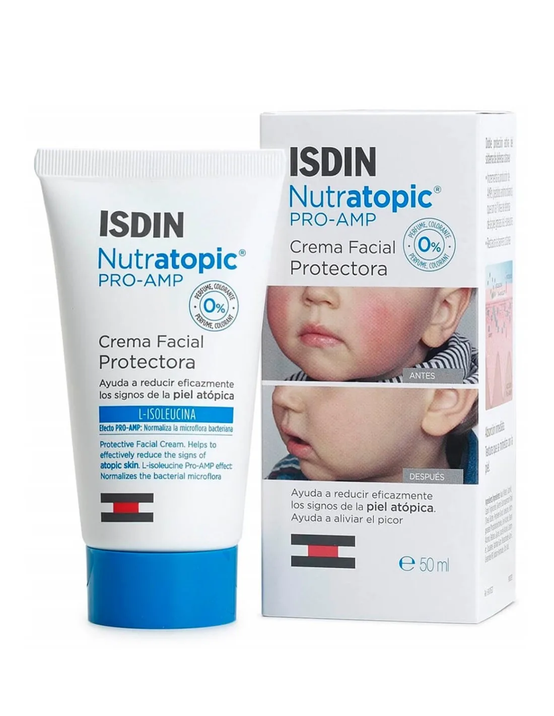ISDIN NUTRATOPIC Creme visage 50ML