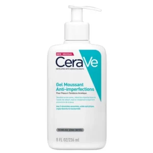 CeraVe Gel Moussant Anti-Imperfections | Peau Grasse à Tendance Acnéique | 236ml