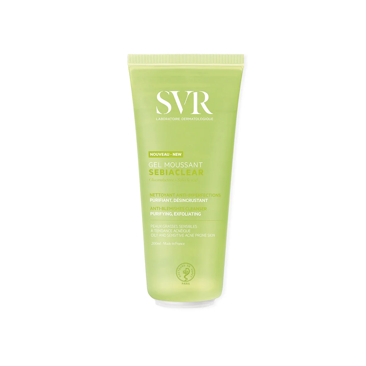 SVR SEBIACLEAR Gel Moussant 200 ML
