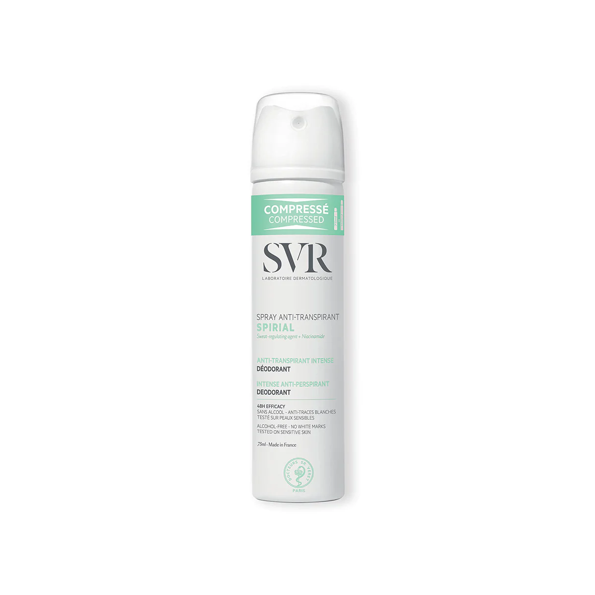 SVR SPIRIAL Spray Anti-Transpirant 75ML