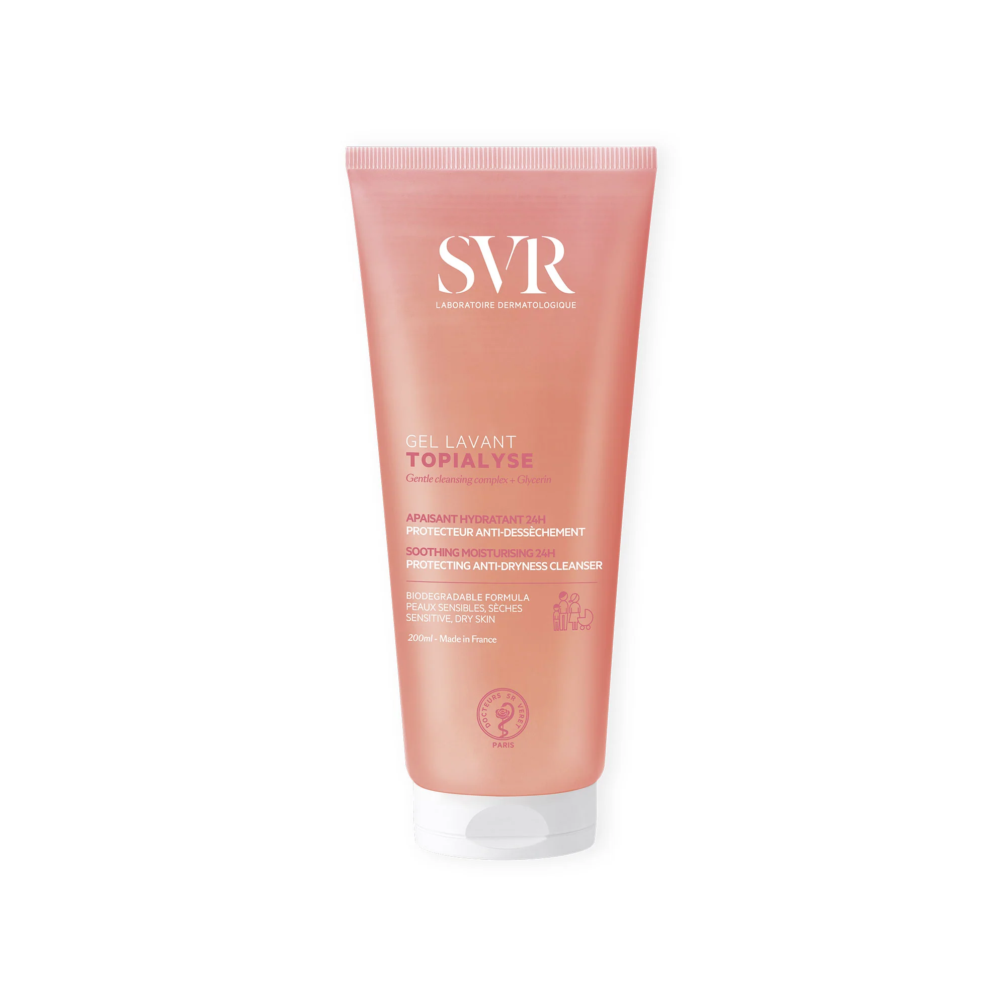 SVR TOPIALYSE Gel Lavant 200ML