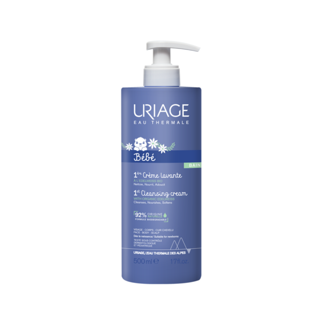 Uriage Bébé – 1ère Crème Lavante – 500 ml