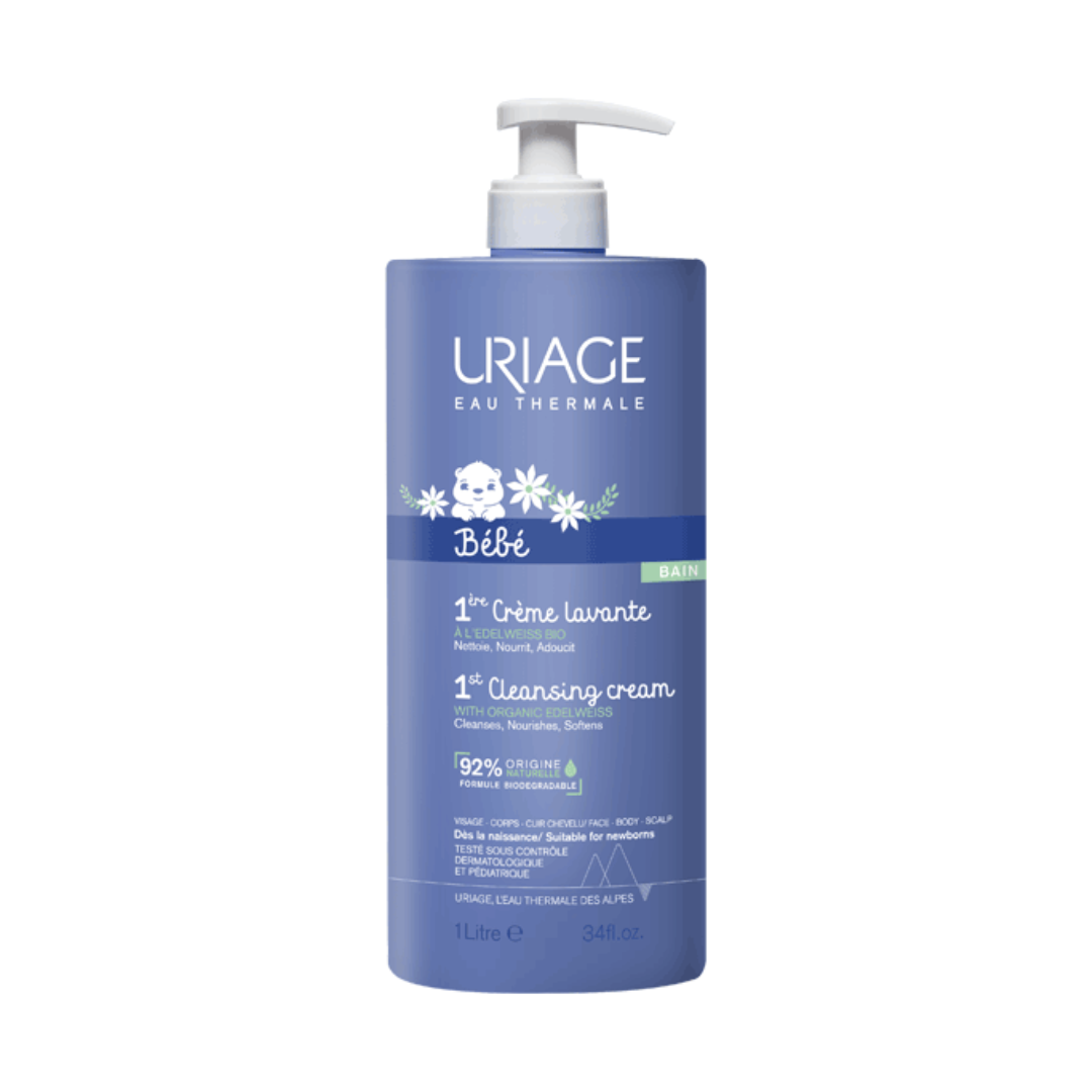Uriage Bébé – 1ère Crème lavante – 1 L