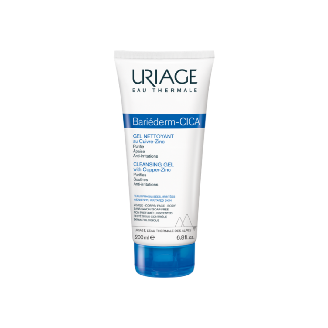 Uriage – Bariéderm – Gel Nettoyant – 200 ml