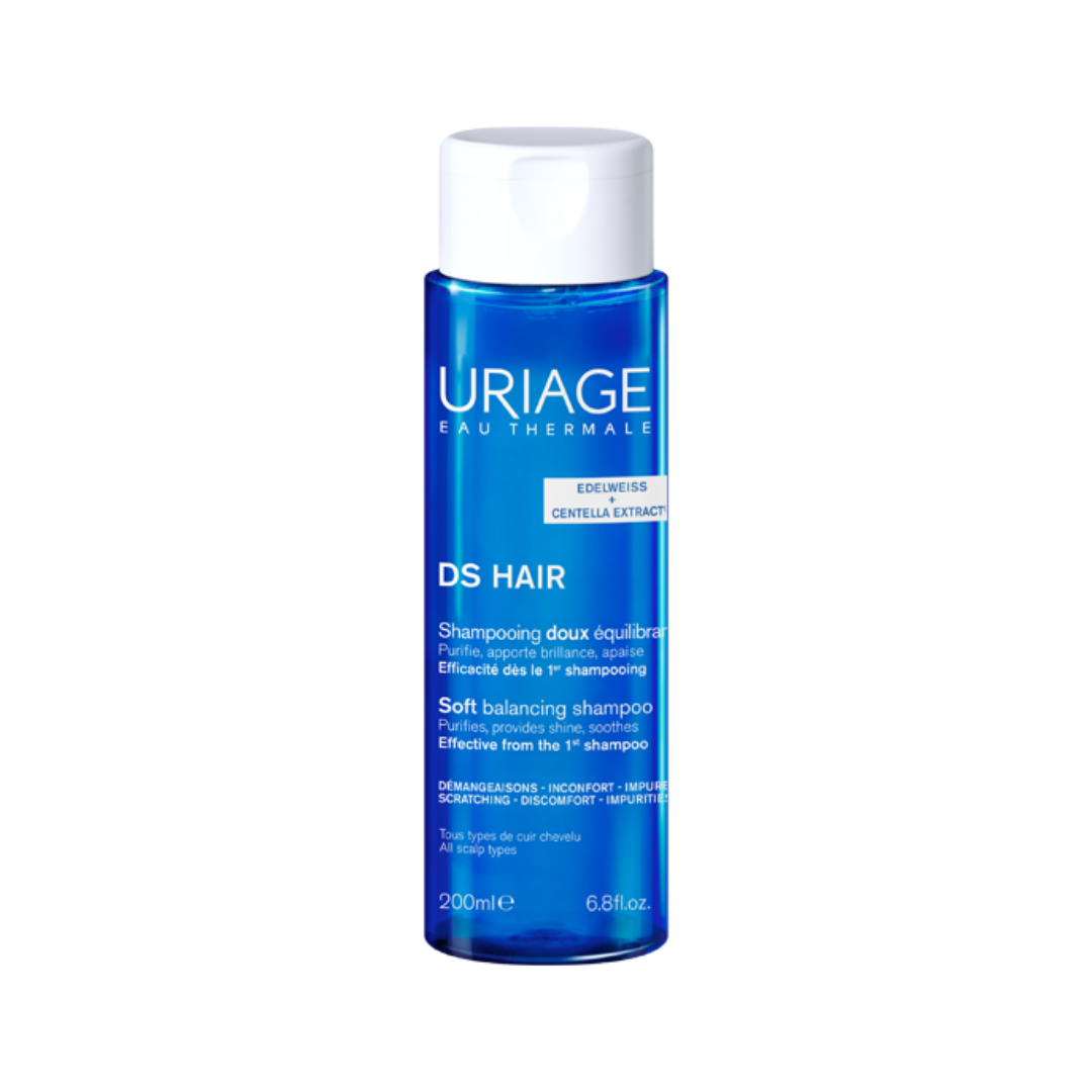 Uriage – DS Hair – Shampooing Doux Équilibrant – 200ml