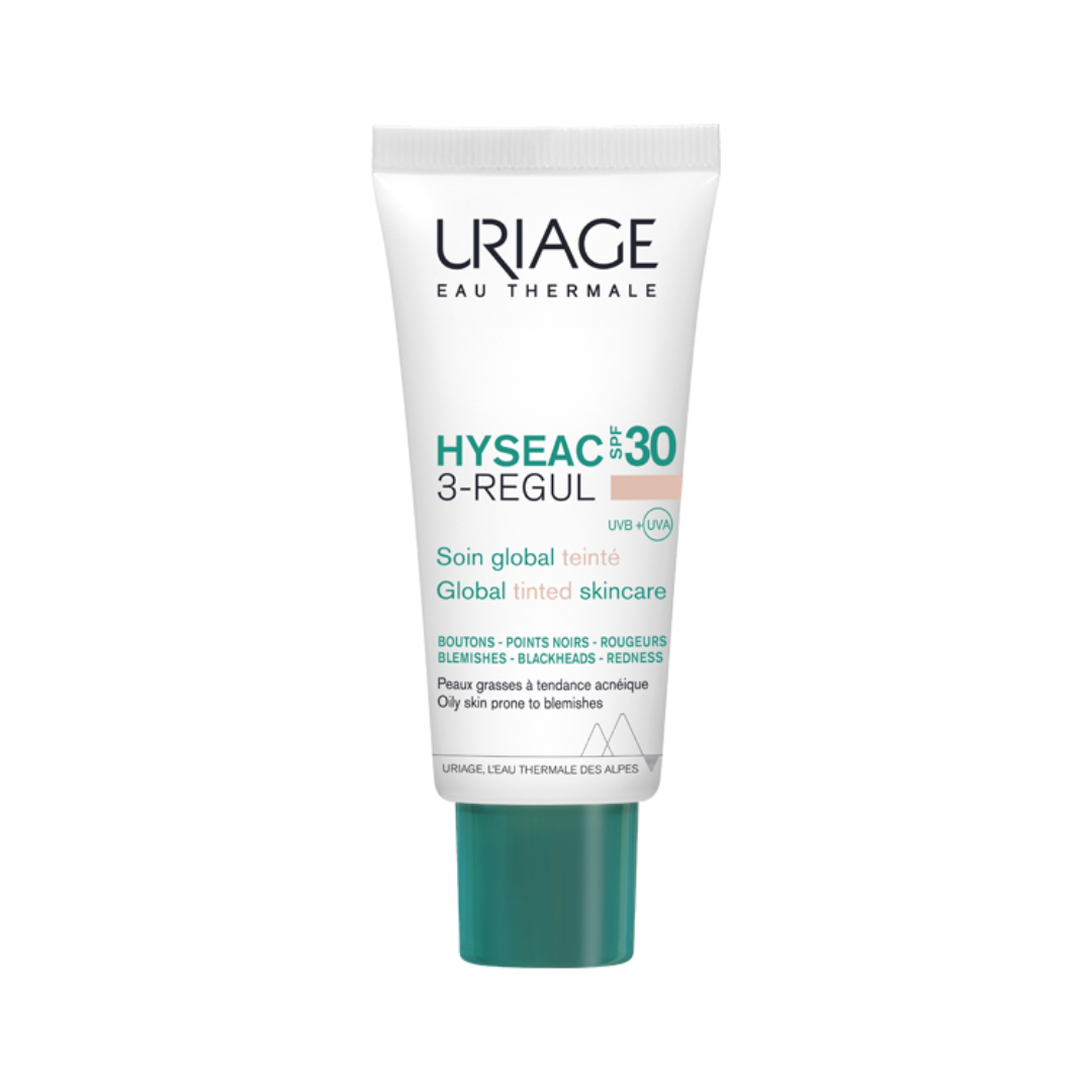 Uriage – Hyséac 3-Regul Teinté SPF30 – 40 ml