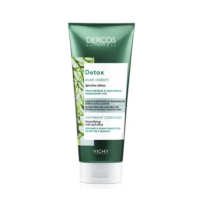 Vichy Dercos Nutrients Après-Shampoing Baume Detox Cheveux Gras | 200ml