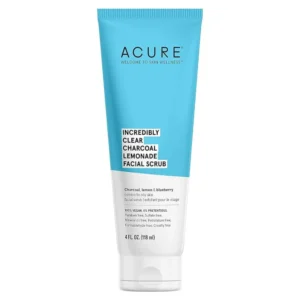 Acure Incredibly Clear Charcoal Lemonade Facial Scrub