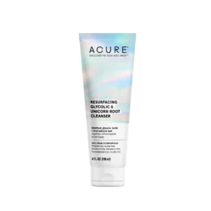 Acure Resurfacing glycolic & Unicorn Root Cleanser 118ml