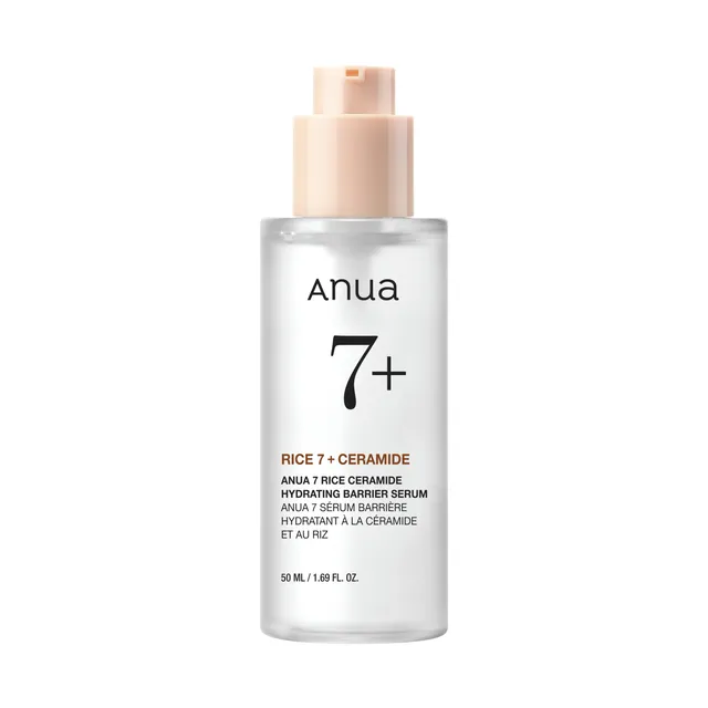 ANUA RICE 7+ CERAMIDE HYDRATING BARRIER SERUM 50 ML