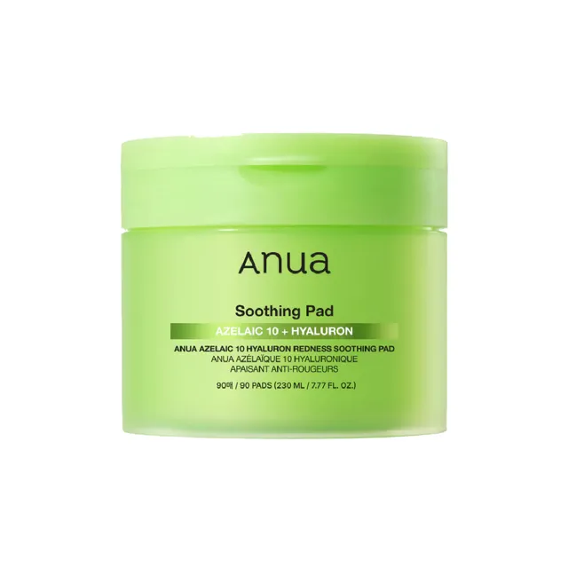 ANUA SOOTHING PAD AZELAIC 10+ HYALURON 90 PADS