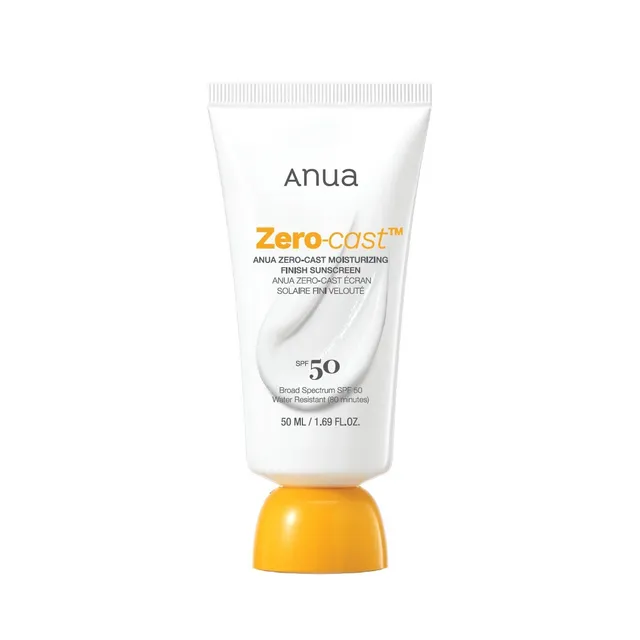 ANUA ZERO CAST MOISTURIZING FINISH SUNSCREEN SPF50+ PA+50ML
