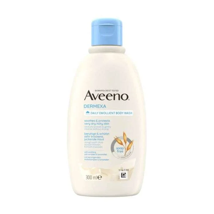 AVEENO DERMEXA NETTOYANT CORPS 300ML