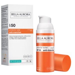 BELLA AURORA GEL CREME ECRAN ANTI TACHES PEAUX MIXTES A GRASSES
