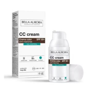 Bella Aurora CC creme Anti-Taches oil Control spf50+ 30ml