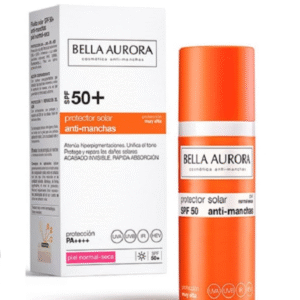 Bella aurora ecran solaire gel creme solaire SPF 50+ normal à seches 50ml