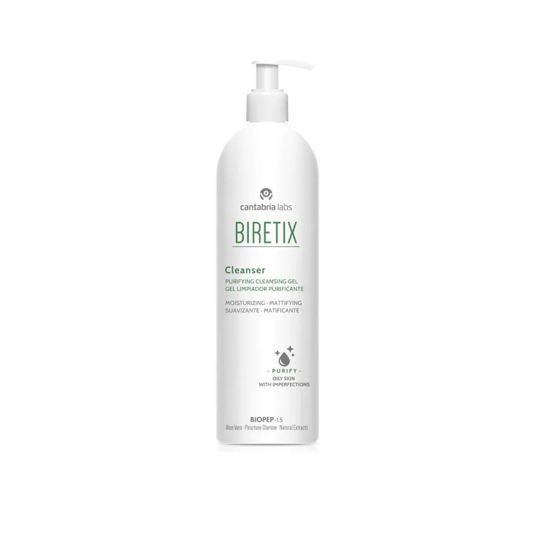 Biretix Cleanser - Gel Nettoyant Purifiant Peaux Grasses et Acnéiques 400ml