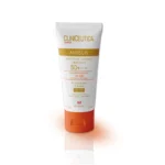CLINICEUTICA Amisun Crème Teintée Légère SPF50+ 50ml Protection Solaire Haute Teint Unifié Résistante Eau Sport Tous Types de Peaux