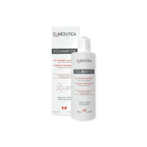 CLINICEUTICA Eclamid D.E Nettoyant Moussant Exfoliant 250ml Gel Purifiant Éclaircissant