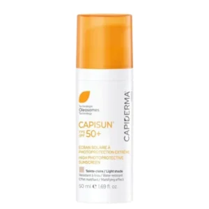 Capiderma Capisun Ecran Teinte Claire À Photoprotection Extrême SPF50+ 50ml