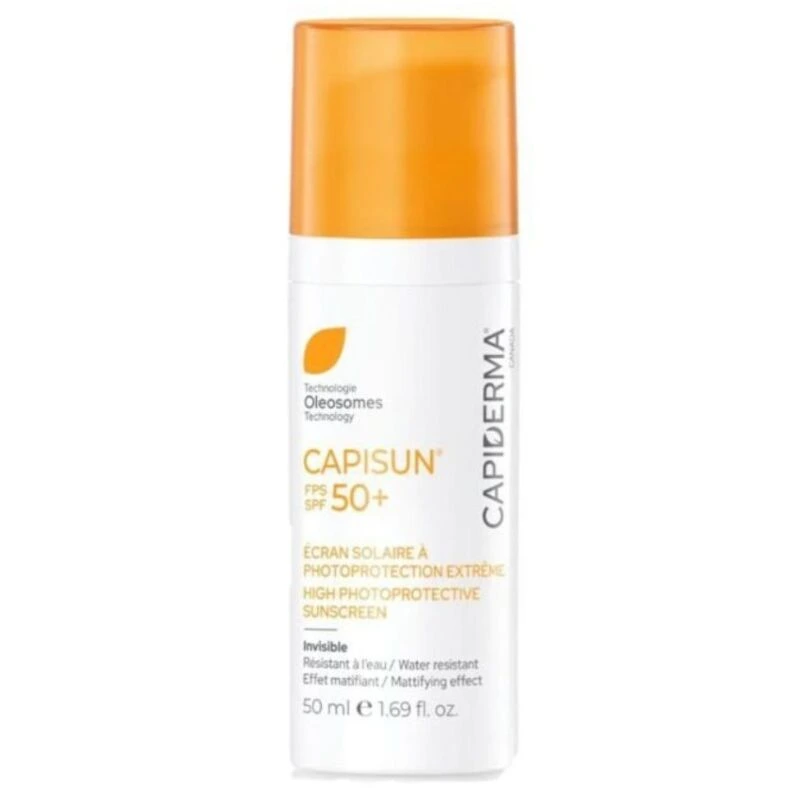 Capiderma Capisun Écran Invisible À Photoprotection Extrême SPF50+ 50ml