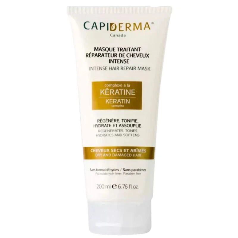 Capiderma Prix Maroc Masque Traitant Kératine 200ml