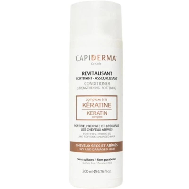 Capiderma après shampooing revitalisant à la kératine 200ml