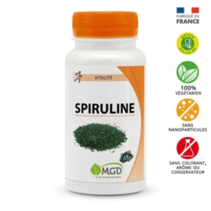 MGD NATURE – Vitalité Spiruline – 200 Comprimés