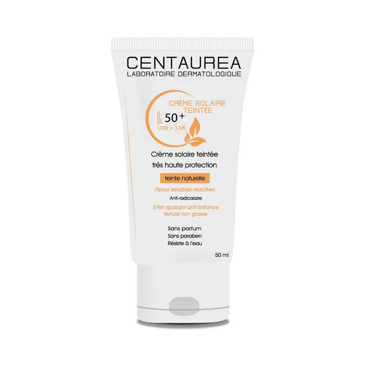 Centaurea Crème Solaire Teintée SPF 50+ 50ml