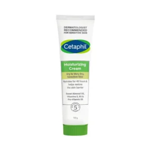 Cetaphil Crème Hydratante Hydratation 48h Peaux Sensibles Sèches 100G