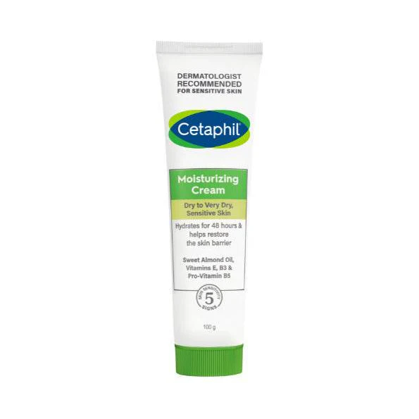 Cetaphil Crème Hydratante Hydratation 48h Peaux Sensibles Sèches 100G