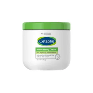 Cetaphil Crème Hydratante Hydratation 48h Peaux Sensibles Sèches 453G