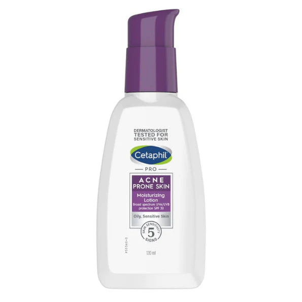 Cetaphil Pro Acne Prone SPF30 120ml Protection Solaire Anti-Acné Peaux Grasses