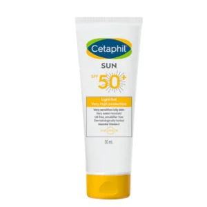 Cetaphil Sun Light-Gel SPF50+ 50ml Protection Solaire Peaux Sensibles Grasses