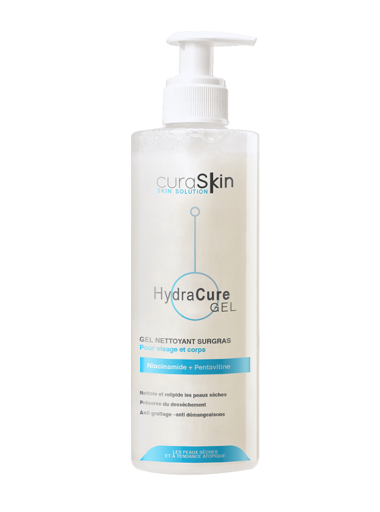 Curaskin Hydracure Gel Nettoyant Surgras 200ml