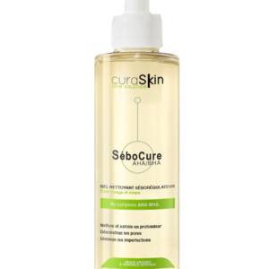 Curaskin Sebocure Gel Nettoyant Seboregulateur Peau Grasse  200ml