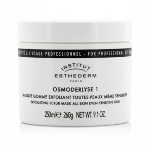 ESTHEDERM Osmoderlyse 1 Masque Gomme Exfoliant 250ml Exfoliation Douce Éclat Immédiat Grain de Peau Affiné