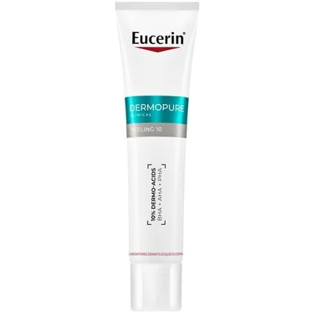 EUCERIN Dermopure Clinical Peeling 10 Soin de Nuit Rénovateur 40ml Acide Glycolique AHA Peaux Acnéiques Imperfections