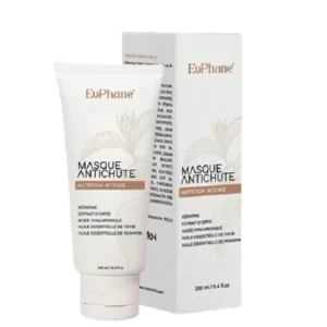 EUPHANE Masque Anti-Chute 200ml Soin Fortifiant Cheveux Densité Capillaire Réparation Profonde Brillance