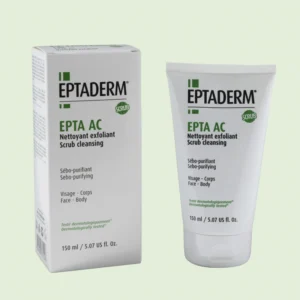 Eptaderm Ac Nettoyant Exfoliant 150ml
