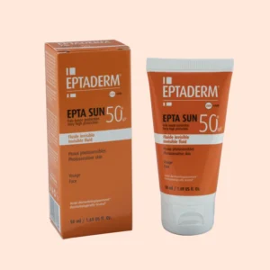 Eptaderm Sun 50+ Ecran Fluide Invisible 40ml
