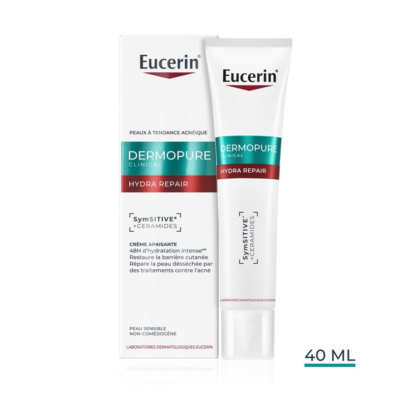 Eucerin DERMOPURE HYDRA Crème Compensatrice Apaisante 40ML