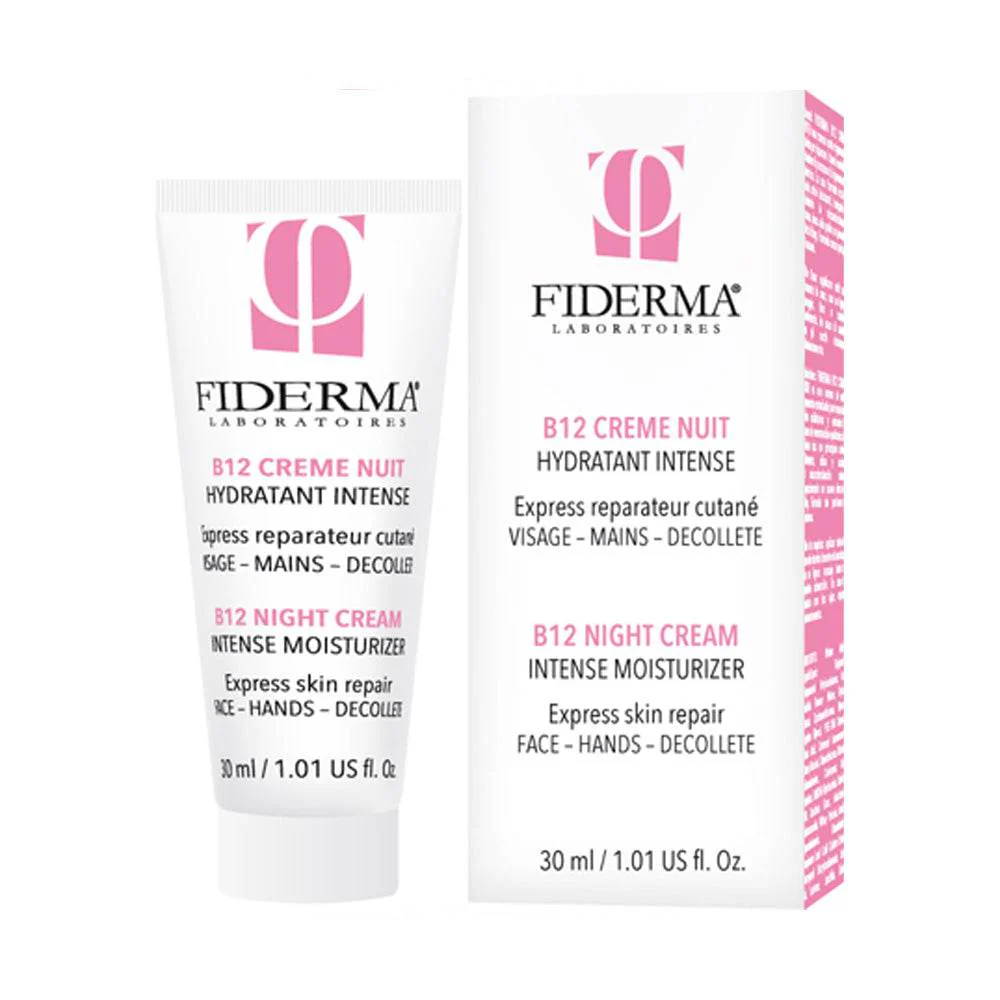 FIDERMA B12 Crème De Nuit Hydratante Intense 30ml