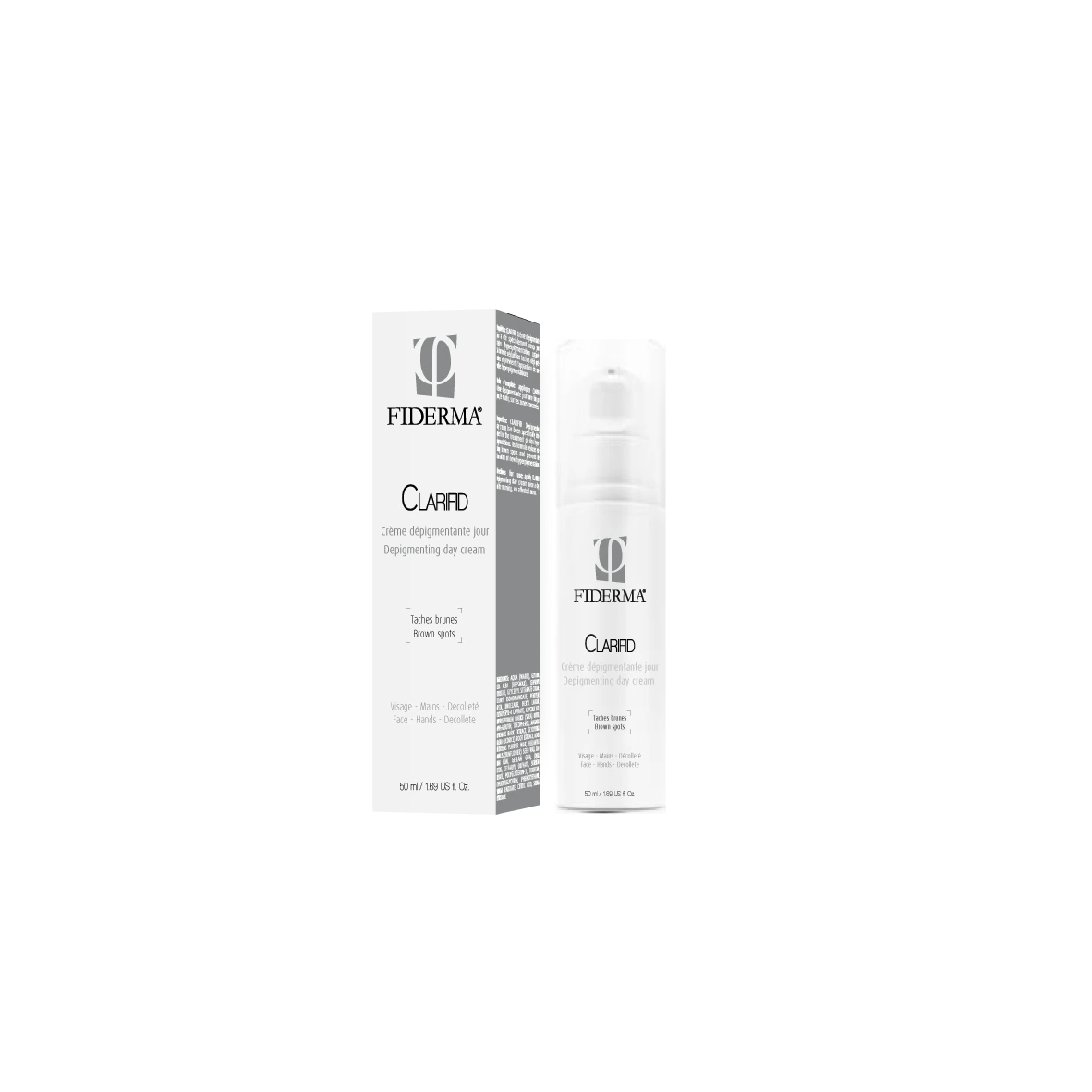 FIDERMA Clarifid Crème Dépigmentante Jour Taches Brunes 50ml