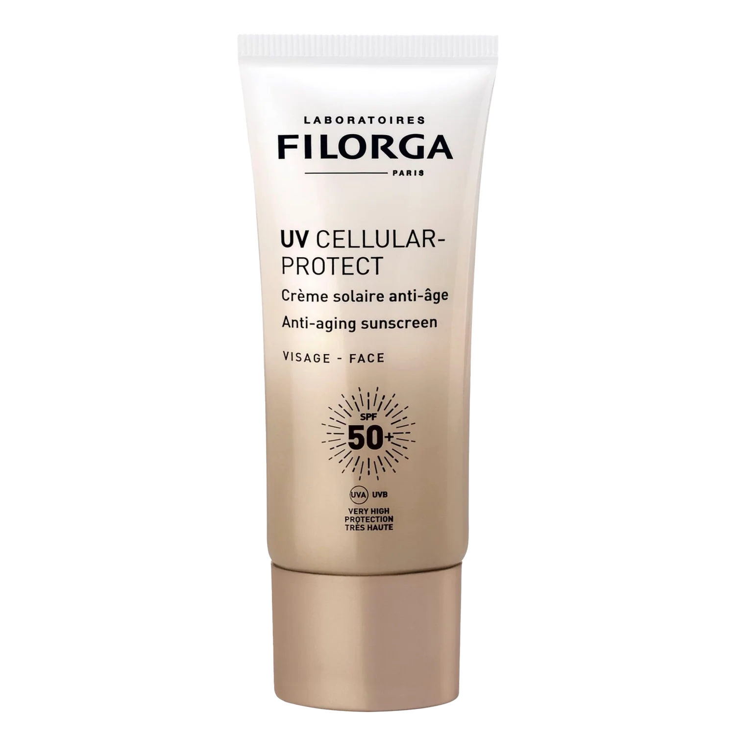 FILORGA – UV Celullar-Protect Crème Solaire Anti-Âge Visage SPF50+ – 40ml